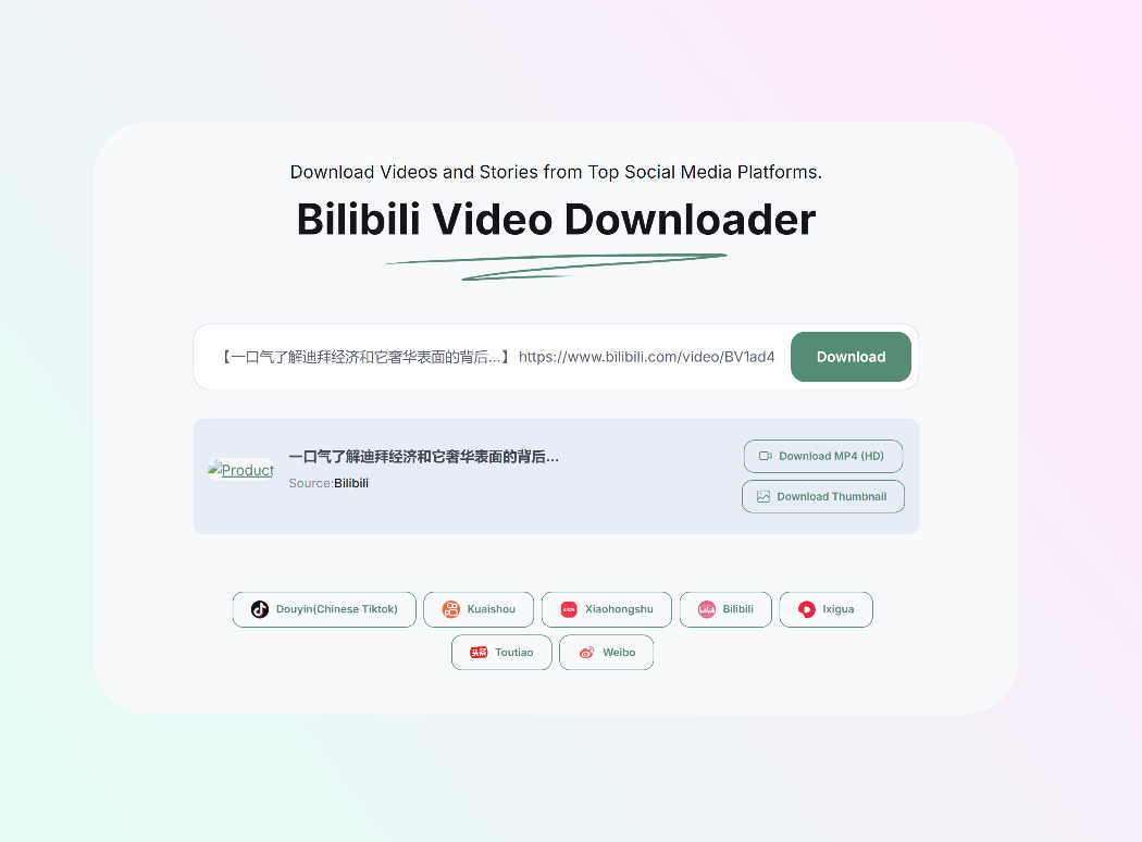 how to use bilibili video downloader-step3